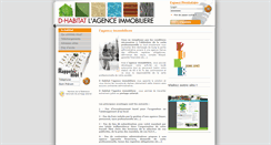 Desktop Screenshot of d-habitat.fr